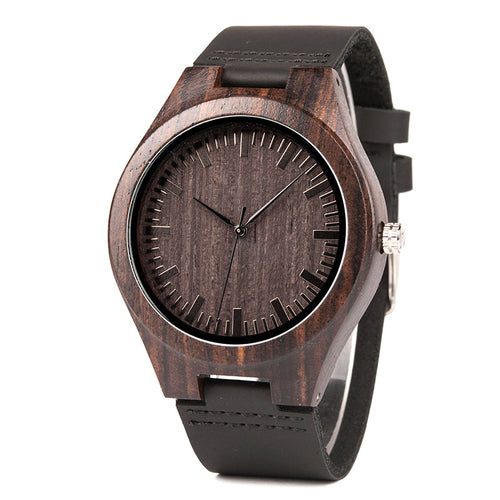 BOBO BIRD Engraving Men Watches Family Gifts For Son DAD MOM Mens Quartz Women Wristwatch   For Boyfriend Engrave   D26