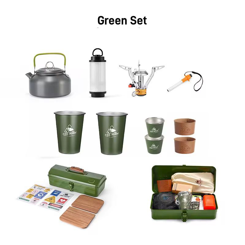 Complete Outdoor Cooking & Survival Kit